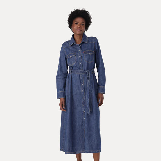 Vestido Levis QUINNEY DENIM DRESS