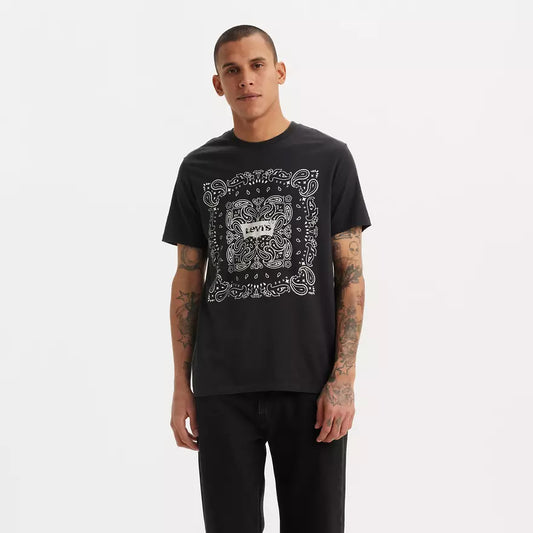 T-Shirt Levis GRAPHIC CREWNECK TEE BATWING