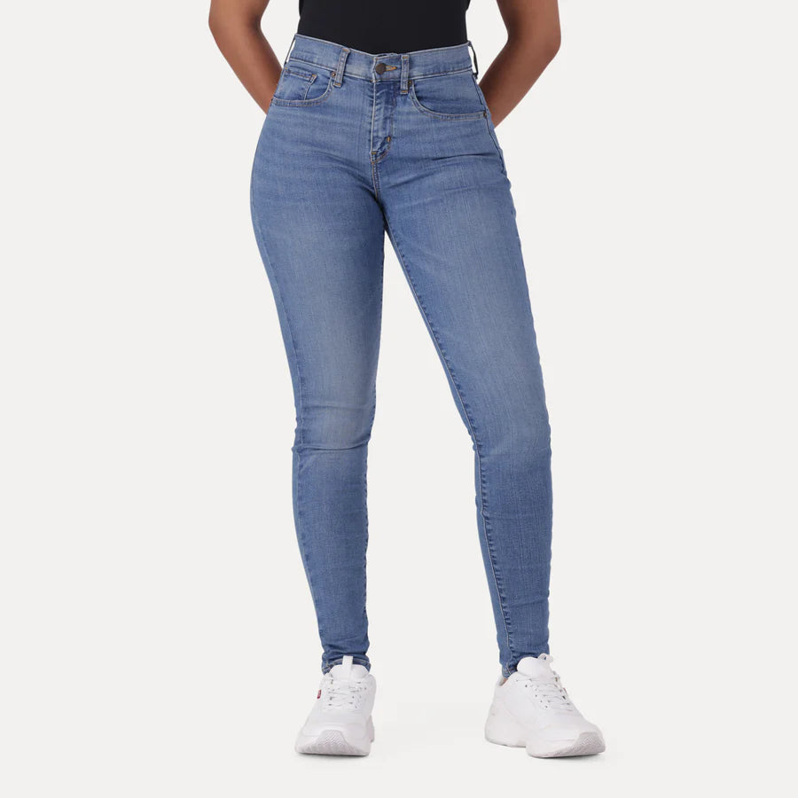 Calças Levis CURVY HIRISE SUPERSKINNY ANIMAL KINGDOM