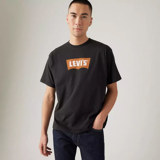 T-Shirt Levis GRAPHIC CREWNECK TEE VINTAGE PECAN BATWING