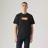 T-Shirt Levis GRAPHIC CREWNECK TEE VINTAGE PECAN BATWING