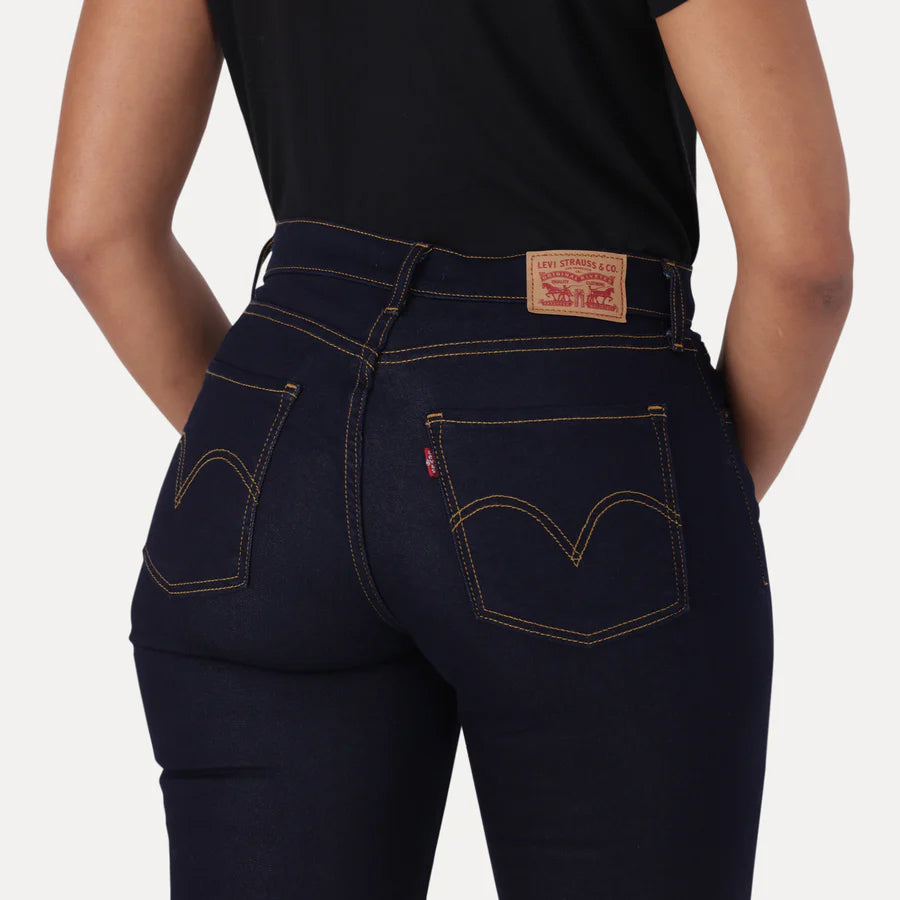 Calças Levis CURVY STRAIGHT CAST SHADOWS