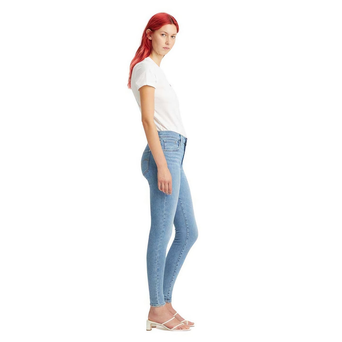 Calças Levis 720 HIRISE SUPERSKINNY LOVE SONG LIGHT