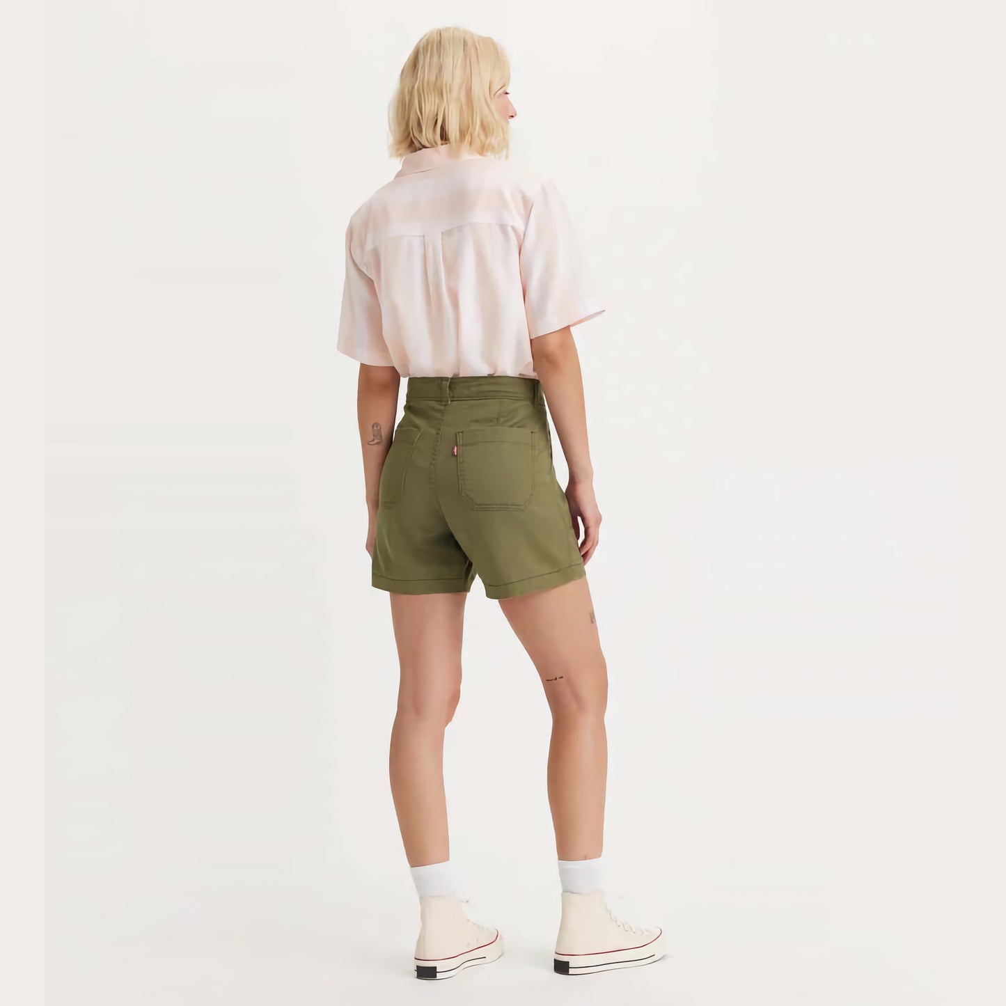 Calças Levis UTILITY SHORT OLIVE NIGHT