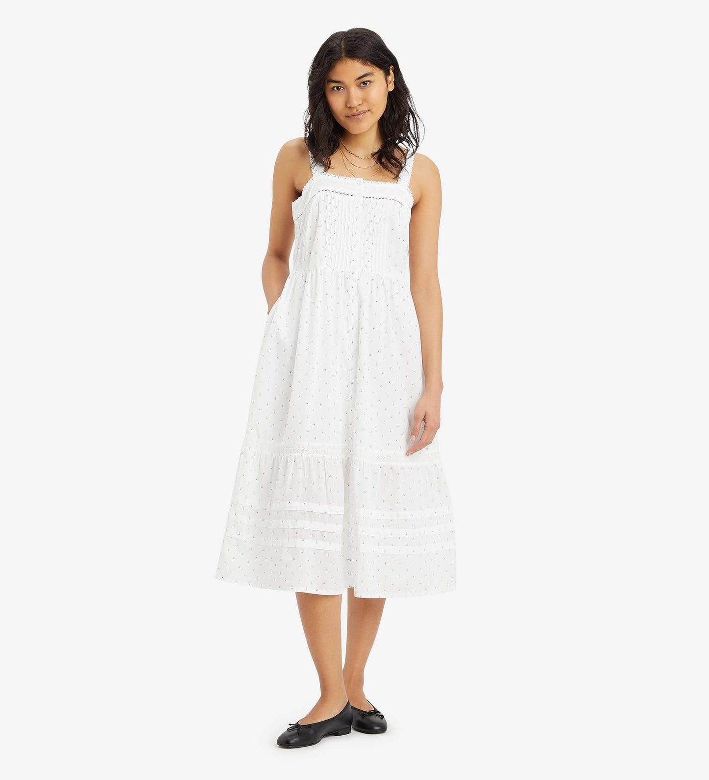 Vestido Levis MIDI DRESS SPACED ANNABELLE