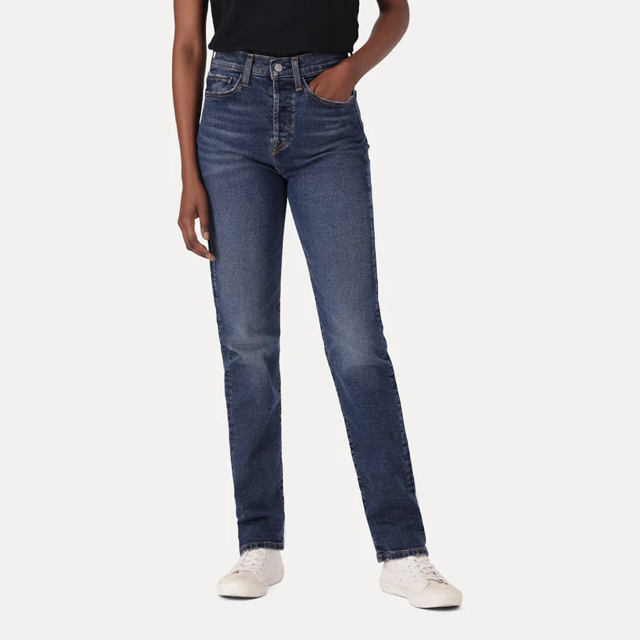 Calças Levis WEDGIE STRAIGHT INDIFFERENT INDIGO